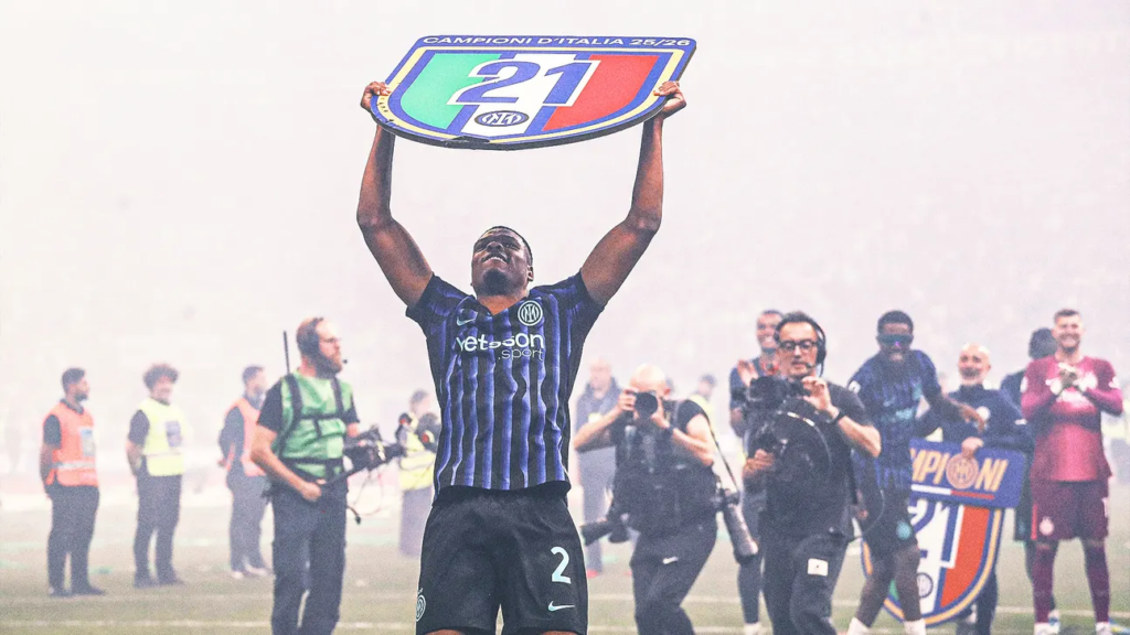 Inter winning their 21 league title this year